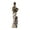Style D, variant on JZROCKER African Women Figurine Exotic Resins Character Statue Retro Tribal Lady Sculpture Vintage Home Decors for Book Shelf