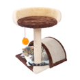thumbnail image 2 of Zimtown 20" Cat Tree Condo Tower with Scratching Posts Kitten Furniture Play House, 2 of 8