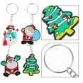 thumbnail image 3 of FOMIYES Decorative Christmas Keychain with Snowman Design Assorted Colors, 3 of 8