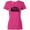 Hot Pink, variant on Inktastic Miami Skyline Grunge Women's T-Shirt