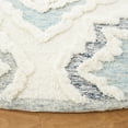 thumbnail image 3 of SAFAVIEH Metro Deena Medallion Area Rug, Ivory/Light Blue, 6' x 6' Round, 3 of 8