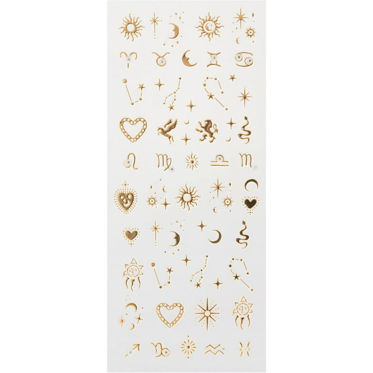 Salon Perfect Nail Art Stickers, Celestial Charms photo 4