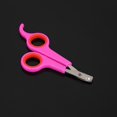 thumbnail image 4 of Tijeras para uñas de mascotas de acero inoxidable, cortadora de garras para perros y gatos rosa Ehuebsd Libre de BPA, 4 of 8