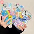 thumbnail image 4 of Funda De Oso De Dibujos Animados Colorido Para El Cuidado Del Arco Iris Compatible Con iPhone 7Plus 11 13 14 12 Pro MAX XR 7 6 8 6S Plus X XS Cute Little Bear Tag A Prueba De Golpes Airbag Suave Tpu C, 4 of 4