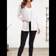 thumbnail image 4 of Cárdigan de Punto Abierto para Mujer, Larga y Bolsillo XXL, 4 of 10