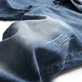 thumbnail image 2 of LZLER Mens Slim Jeans Distressed Fashion Straight Leg Jeans for Men, 2 of 6