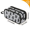 thumbnail image 4 of FORMRS Pencil Case with 3 Compartments School Large Capacity Zipper Pen Pouch Stationery Organizer, Cartoon Bear Paws Pattern, 4 of 8