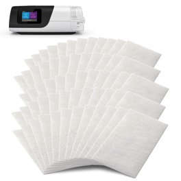 Biocomma Disposable CPAP Filters - Fits All ResMed Air 10, Airsense 10, Aircurve 10, S9 Series, Airstart (80