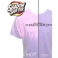 thumbnail image 3 of Shadow Shifter Color Changing Adult Short Sleeve Purple to Pink T-Shirts for Men and Women - Heat Reactive Shadow Shifter like 90s Hypercolor (Purple to Pink tshirt, XL), 3 of 8