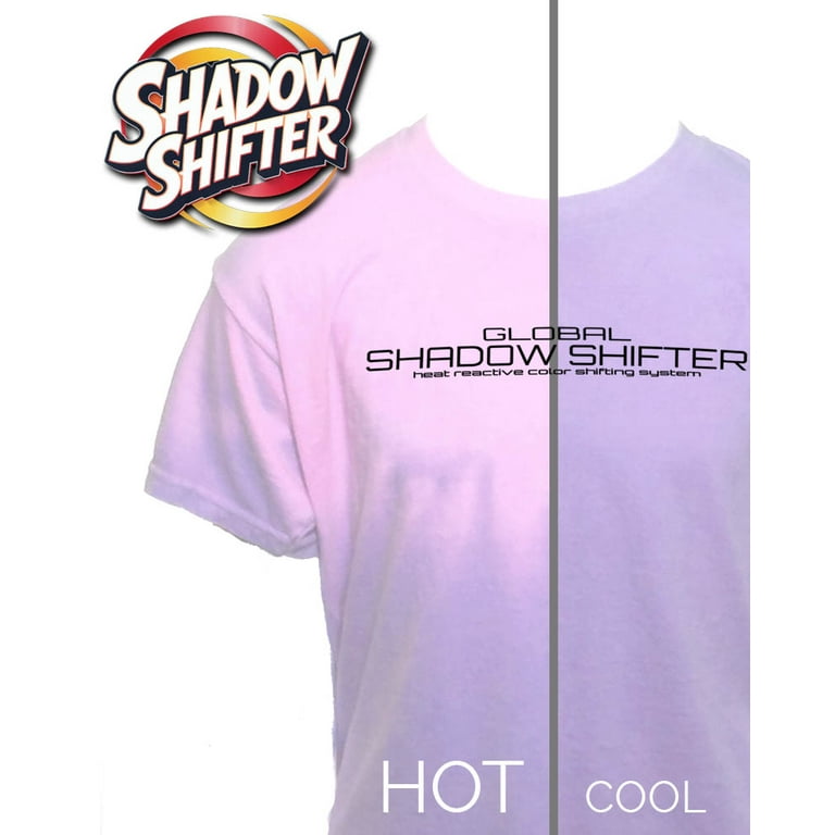 Shadow Shifter Color Changing Adult Short Sleeve Purple to Pink T