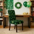 thumbnail image 4 of Eolstice St. Patrick's Day Chair Cover, Holiday Dining Chair Cover, Themed Table Chair Slipcover for Home Party, Celebration, and Event Decor(D), 4 of 6