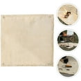 thumbnail image 1 of EXHUMKY 1Pcs Ivory Fiberglass Insulation Fireproof Mat for Fire Safety 23.58x22.01in, 1 of 6