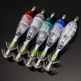 thumbnail image 2 of 5pcs Waterproof Underwater LED Fishing Light Fish Lure Attracting Light Lamp with Squid Jig Hooks, 2 of 7