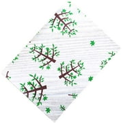 100 PCS erry Christmas Candy Wrappers Candy aking Wrapping Paper Twisting Wax Papers, 18