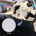 thumbnail image 6 of Xixirimido Car Accessories Sweat Towel Seat Cover Universal Non-Slip for Car Truck SUV Athletic Running Towel for Workout Outdoor Sport Activities, Dachshund Dogs Bone Paw, 2Pack, 6 of 8