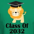 thumbnail image 3 of CafePress - Class Of 2032 Graduate (Lion) T Shirt - Men's Classic Graphic Cotton T-Shirt, 3 of 4