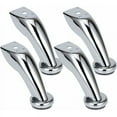 thumbnail image 1 of Patas de sofá de acero inoxidable grueso, 4 piezas, patas de muebles, patas cromadas, patas de muebles, gabinetes, camas, sofás, sillas, taburetes, gabinetes, 1 of 5