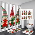 thumbnail image 1 of Accessoires de Salle de Bain en Plastique, Produits de Salle de Bain Ensemble de Draps 4 Pcs (Multi-Couleur-H), 1 of 3