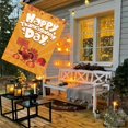 thumbnail image 4 of Seasonal Garden Flags Thanksgiving 28X40 Inch Double Sided Linen Decor for Thanksgiving, Fall Garden Flags for Outside, Holiday Yard Outdoor Decoration - Turkey02, 4 of 6