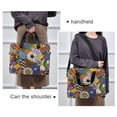 thumbnail image 6 of FORMRS 16" Laptop Bag Carrying Sleeve Case with Handle Travel Shoulder Briefcase, Blue Floral, 6 of 8