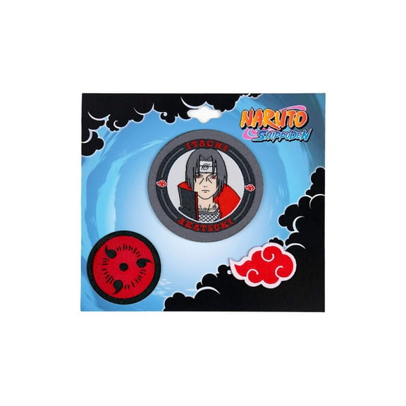 Naruto Shippuden Itachi Patches 3 Pack