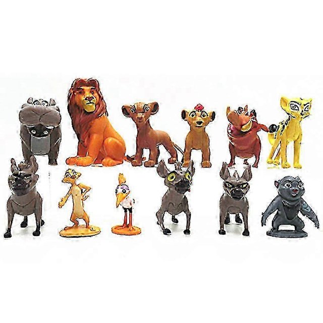 2026 12pcs/set The Lion Guard Toys, Lion King Action Figures, Animal Character Toys Mini Figure Set -Yx