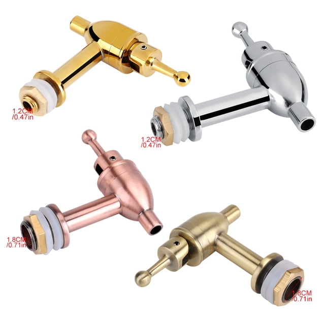 Llave dispensadora de cobre para líquidos Amonsee Dispensador de agua de reemplazo para barril de vino