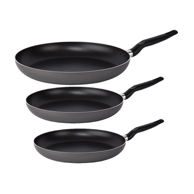 Set 3 sartenes T-fal de 20 24 30cm Negro