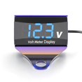 thumbnail image 1 of Motorcycle DC 10-150V Digital Voltmeter LED Display Waterproof Voltage Tester Battery Moniter Gauge, 1 of 5
