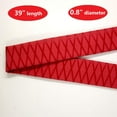 thumbnail image 4 of X-Tube Heat Shrink Tube, Antiskid Waterproof Insulating Durable, 39" Length, 0.8" Diameter, Red, 4 of 5