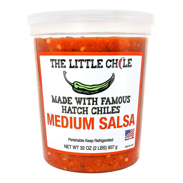 The Little Chile Hatch Chile Medium Salsa, 32 oz.
