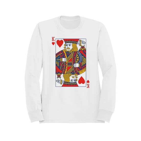 King of Hearts Vibrant Men's Sweatshirt