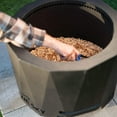 thumbnail image 3 of Blue Sky Outdoor Living PFP2416 Pellet Peak Patio Smokeless Fire Pit, 23.9" x 16", Black, 3 of 6