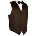 thumbnail image 4 of Neil Allyn 7-Piece Formal Tuxedo with Flat Front Pants, Shirt, Chocolate Vest, Bow-Tie & Cuff Links. Prom, Wedding, Cruise, 4 of 5