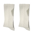 thumbnail image 2 of Dengjunhu 1 Pair Women Socks Solid Color Warm Autumn Winter Long Japanese Style Socks for Student, 2 of 7
