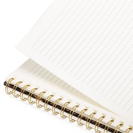 Pearhead Tortoiseshell Spiral Notebook, College-Ruled, 8 x 10.5 Inches