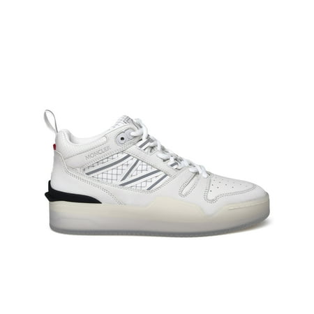 

MONCLER Man Sneaker Pivot In Pelle Bianca