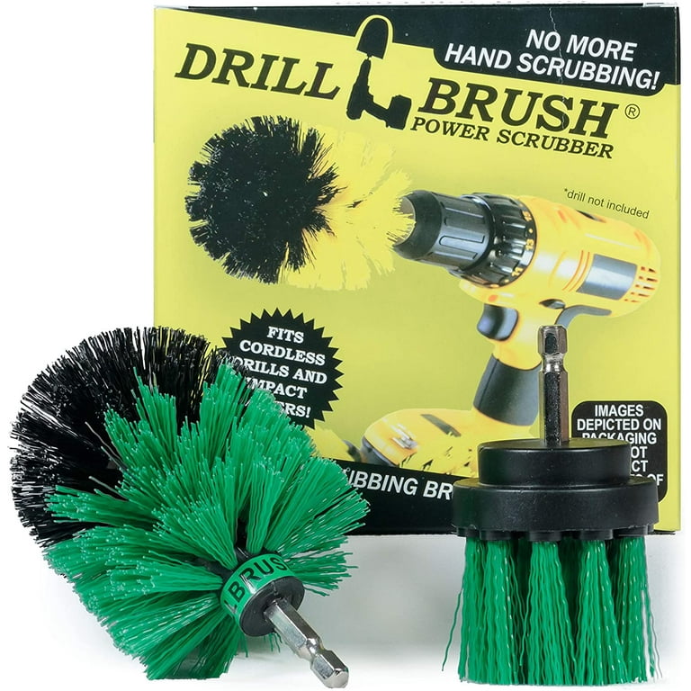 Drill Brush All Purpose Medium - Yellow