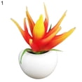 thumbnail image 2 of Succulent Shape Refrigerator Magnets Removable Plastic No Scratch Whiteboard Magnets Kitchen Decor, 2 of 8