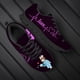 thumbnail image 1 of Zapatos planos con estampado de enfermera y doctor Kawaii de Doginthehole para mujer, calzado morado con latidos del corazón y ECG, para trabajadores de hospital, 1 of 6