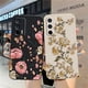 thumbnail image 2 of Case For OPPO Realme 9 8 8I 7 6 5 C21 GT NEO 2 3 5 V15 V25 Colour Simple Liquid Silicone Case The Most Beautiful Flower, 2 of 5