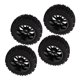 thumbnail image 2 of Neumáticos de goma para camiones RC, 4 piezas Neumáticos para camiones RC Accesorios RC Neumáticos para camiones RC Rendimiento probado, 2 of 12
