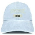 thumbnail image 1 of Trendy Apparel Shop Vintage 1931 Embroidered 87th Birthday Soft Crown Washed Cotton Cap - Mango, 1 of 2