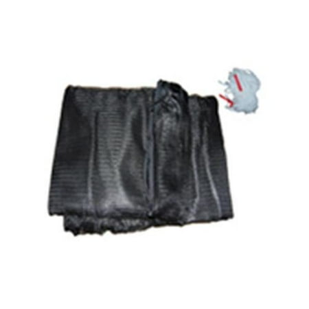 Jumpking 15 ft. 4 Pole G4 Enclosure Netting with Rope- JK15G4EN