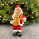 thumbnail image 3 of Muñeco de Papá Noel trepando por una escalera, con muñeco musical, adornos para árboles de Navidad, decoración para el hogar, regalo de Año Nuevo 2025 para niños, 3 of 5