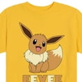thumbnail image 3 of Pokémon - Happy Eevee - Youth Short Sleeve Graphic T- Shirt, 3 of 5