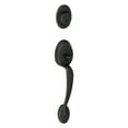 thumbnail image 7 of Schlage F92-PLY Plymouth Dummy Exterior Handleset from The F-Series, Matt Black, 7 of 7