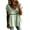 Green, variant on Spring Summer Women's Shirts Loose Casual Blouse V-Neck Short Sleeve Button Down Cotton Linen Blend Solid Color Tops, Sky Blue S