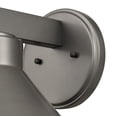 thumbnail image 4 of Elk Home 12-Inch Wide Outdoor Thane Wall Sconce, Modern, Hematite, 4 of 5