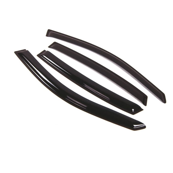 TuningPros Outside Mount Window Visor Deflector Smoke Tinted 4 Pcs Set For 2005-2009 Buick LaCrosse